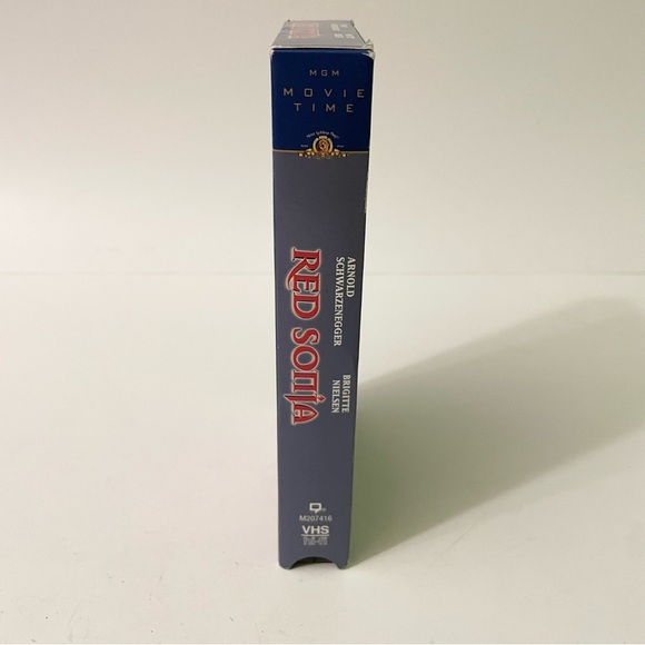 Red Sonja VHS MGM Movie Time Release Arnold Schwarzenegger - Picture 2 of 15